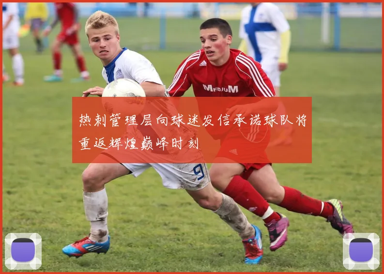 热刺管理层向球迷发信承诺球队将重返辉煌巅峰时刻